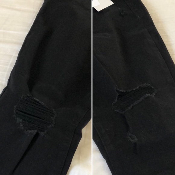 🆕 ROCKSTAR Destructed Raw Edge Jegging OLD NAVY - Picture 16 of 16